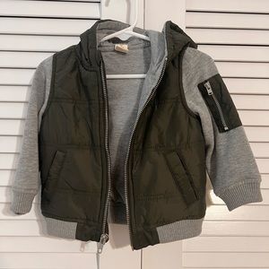 LIKE NEW Tucker + Tate Kids' Mountain Crest Hooded Jacket